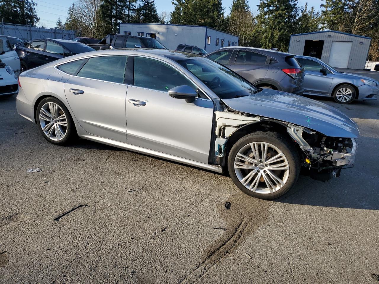 2019 Audi A7 VIN WAUU2AF26KN057042 Copart auction photo, front end damage thumbnail 4