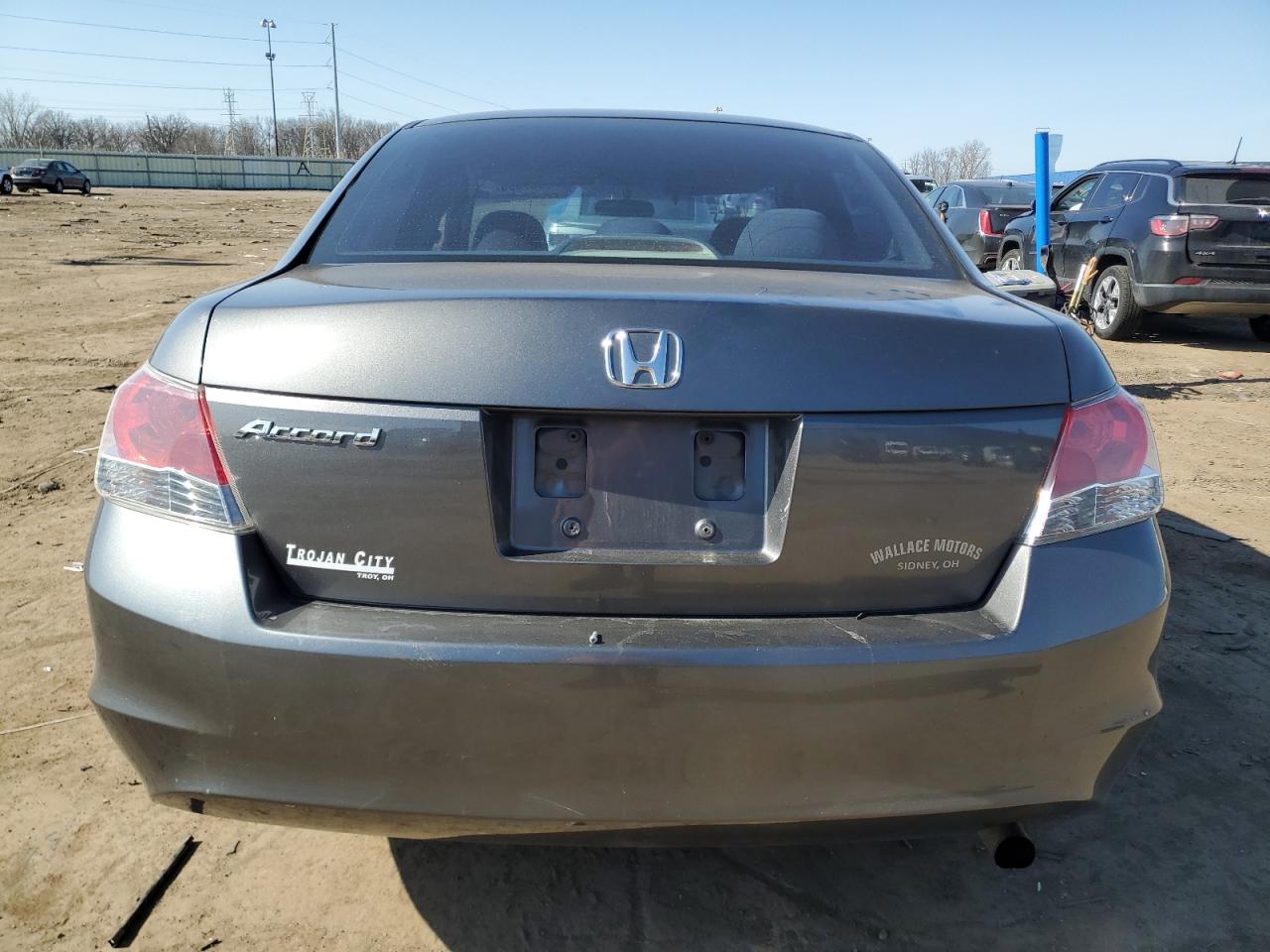 2010 Honda Accord VIN 1HGCP2F39AA021156 Copart auction photo, front end / side damage thumbnail 6