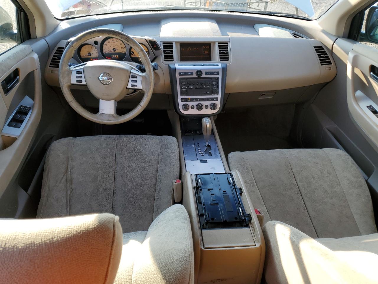 2005 Nissan Murano VIN JN8AZ08W15W408549 Copart auction photo, front end / rear end damage thumbnail 8