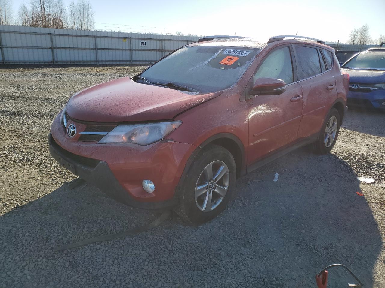 2015 Toyota RAV 4 VIN JTMRFREV6FD160335