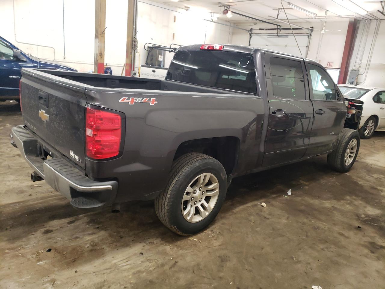 2016 Chevrolet Silverado VIN 3GCUKREC8GG178473 Copart auction photo, front end / side damage thumbnail 3