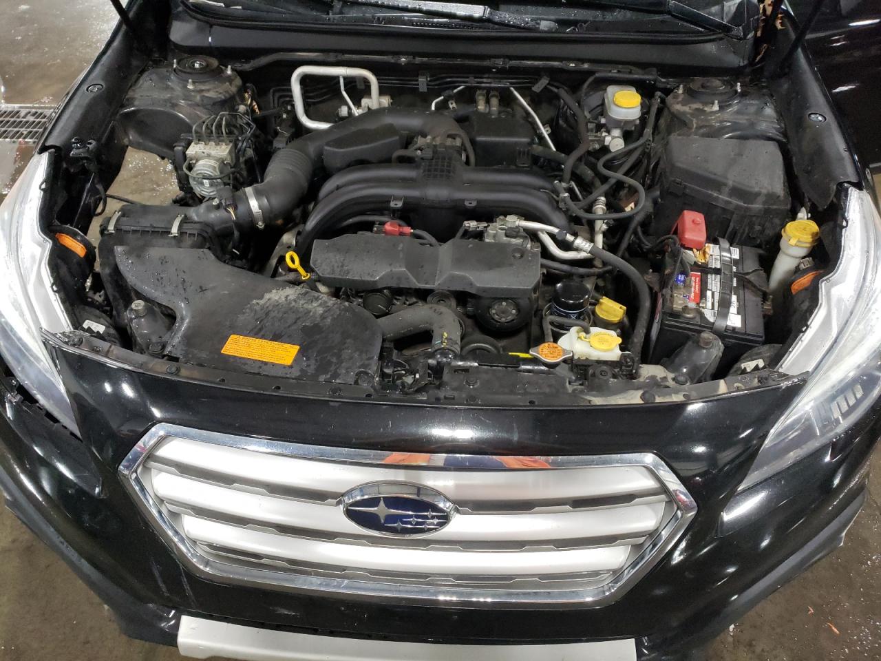 2017 Subaru Outback VIN 4S4BSANC3H3346769 Copart auction photo, front end / side damage thumbnail 12