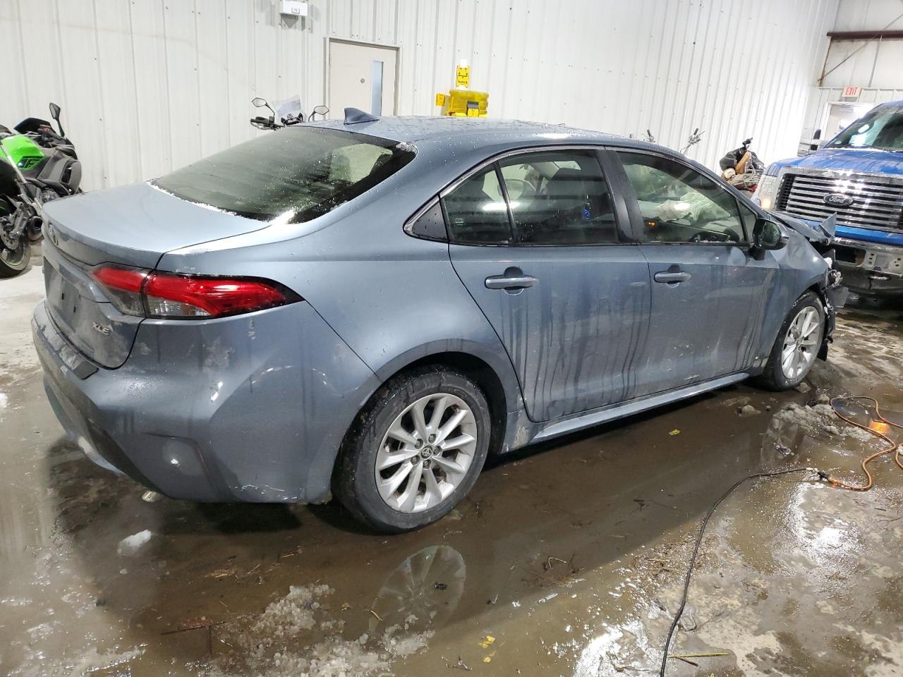 2020 Toyota Corolla VIN JTDFPRAE2LJ011665 Copart auction photo, front end damage thumbnail 3