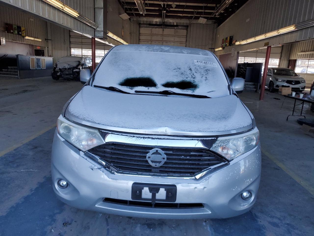 2013 Nissan Quest VIN JN8AE2KP9D9064507 Copart auction photo, front end damage thumbnail 5