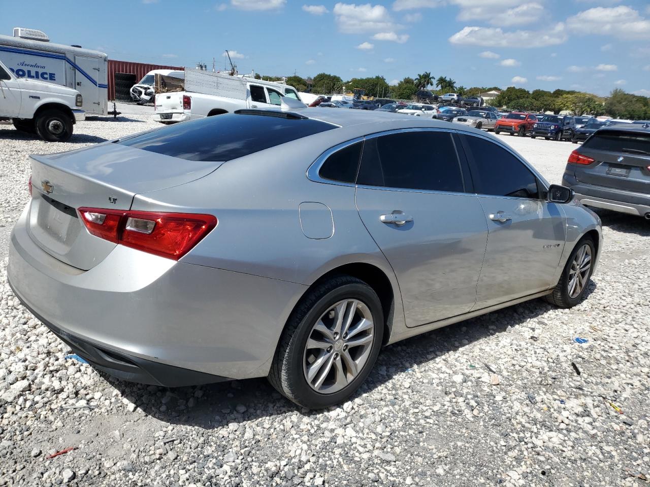2016 Chevrolet Malibu VIN 1G1ZE5ST5GF332738 Copart auction photo, front end damage thumbnail 3