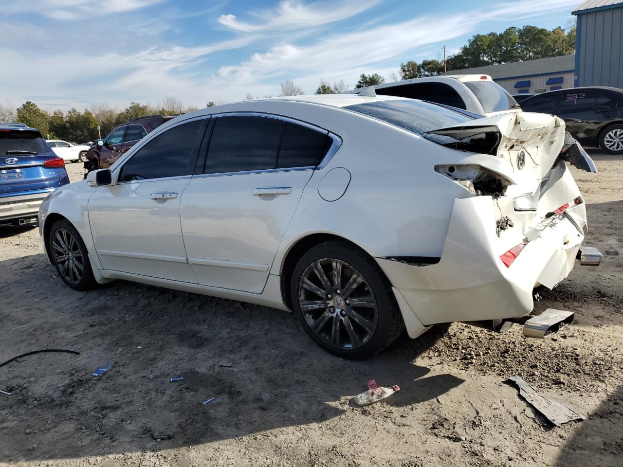 2009 Acura TL VIN 19UUA96529A002346 Copart auction photo, rear end damage thumbnail 2