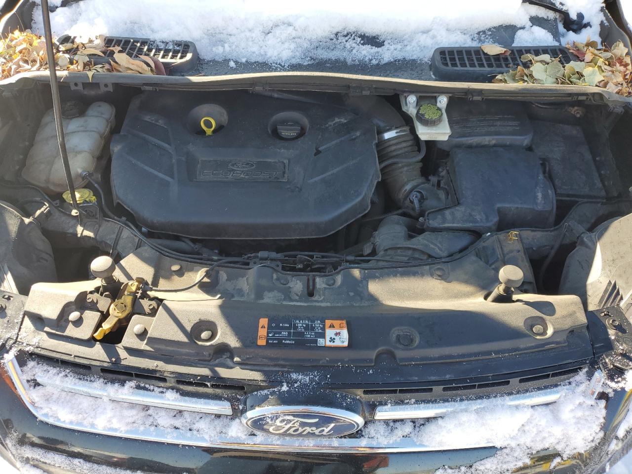 2015 Ford Escape VIN 1FMCU9J90FUC14955 Copart auction photo, side / front end damage thumbnail 14