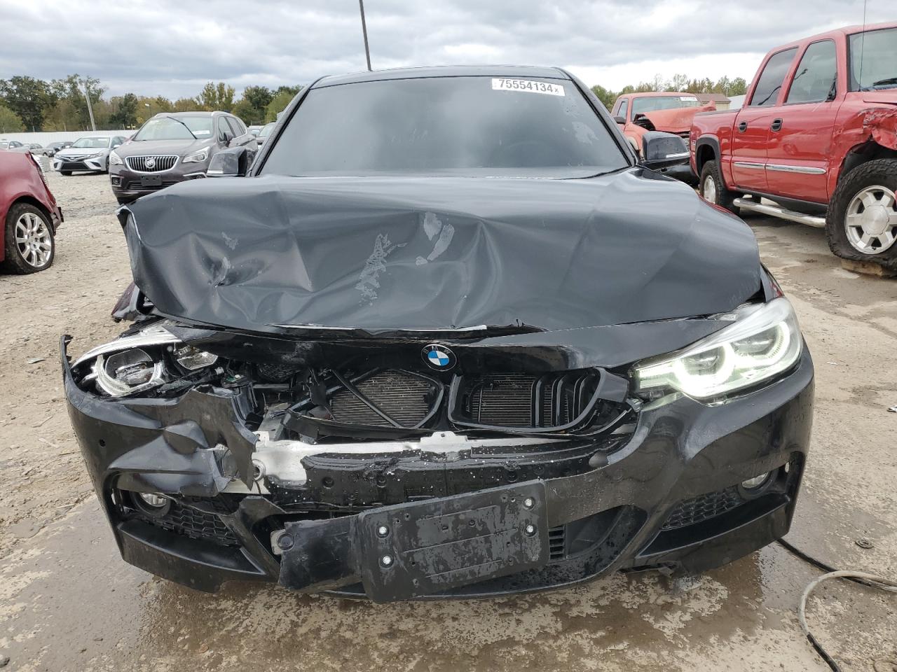 2018 BMW 3er VIN WBA8D9C52JA013909 Copart auction photo, front end damage thumbnail 5
