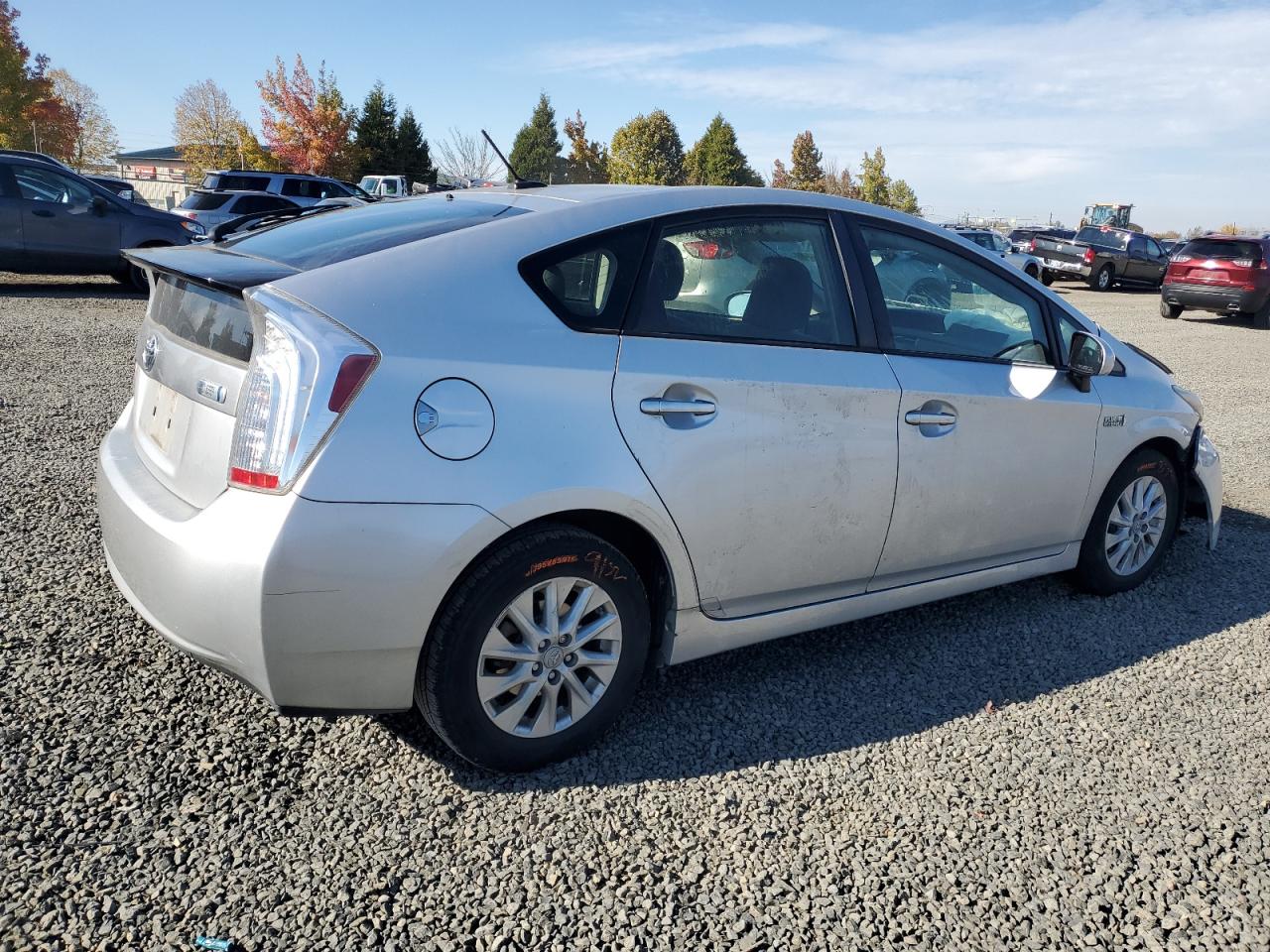 2013 Toyota Prius VIN JTDKN3DP7D3044715 Copart auction photo, front end damage thumbnail 3