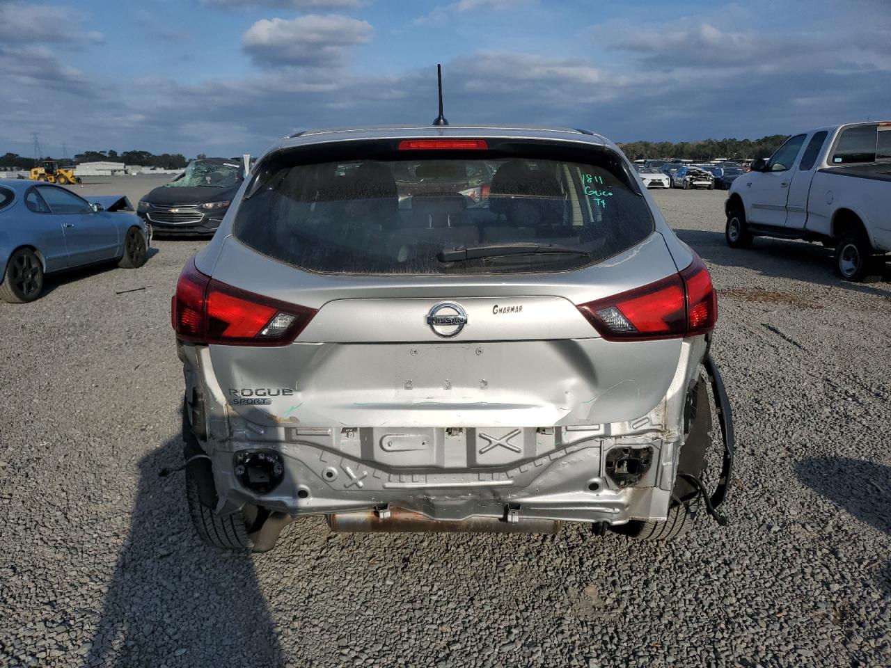 2019 Nissan Rogue VIN JN1BJ1CP8KW223765 Copart auction photo, rear end damage thumbnail 6