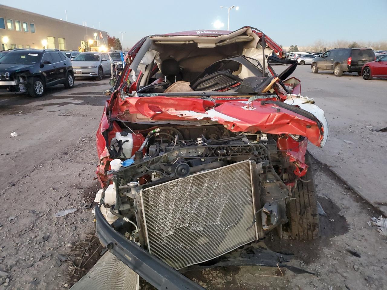 2014 KIA Sportage VIN KNDPBCAC1E7558943 Copart auction photo, rollover damage thumbnail 5