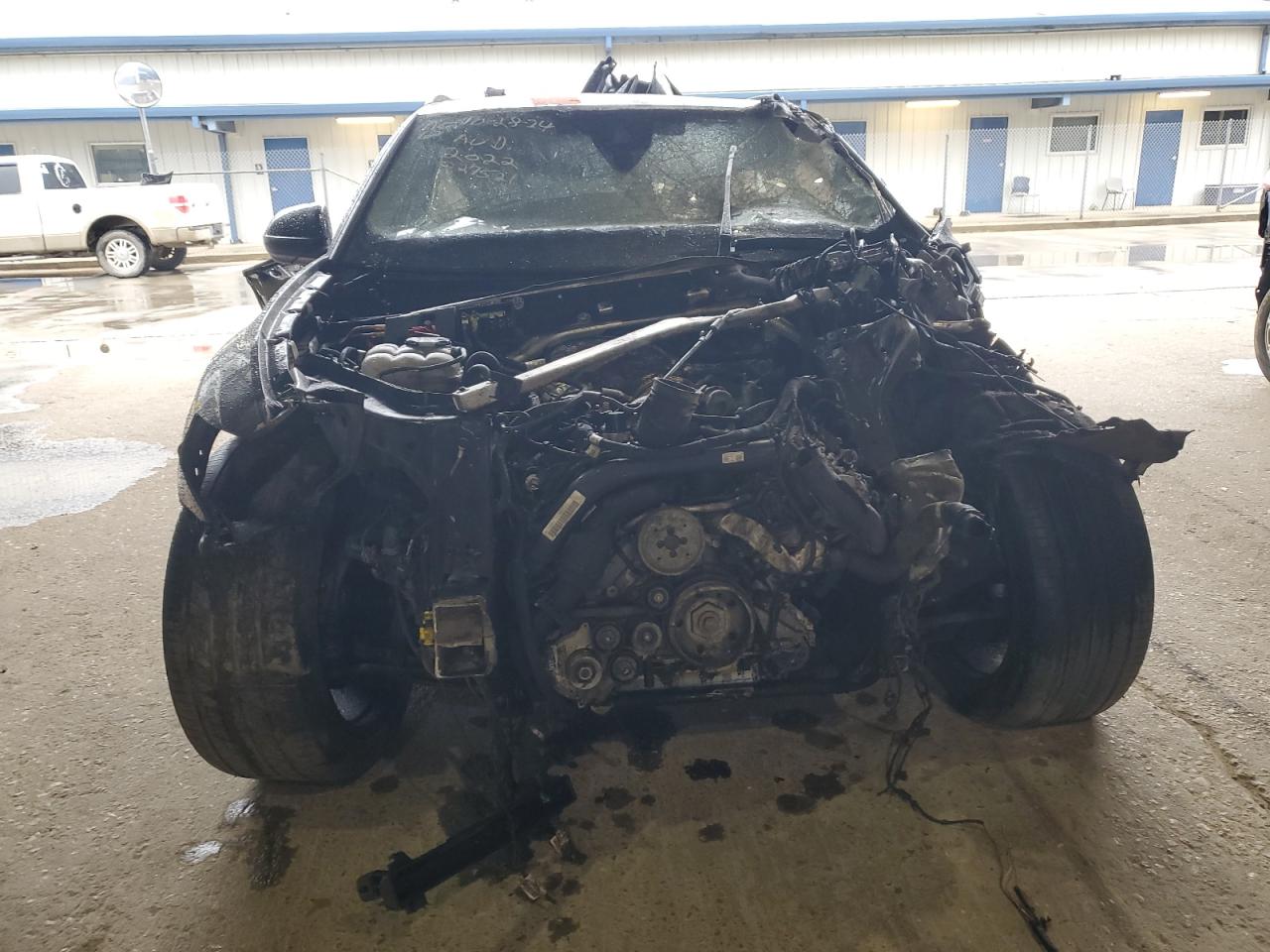 2022 Audi Q8 VIN WA1FVBF15ND027521 Copart auction photo, burn / all over damage thumbnail 5