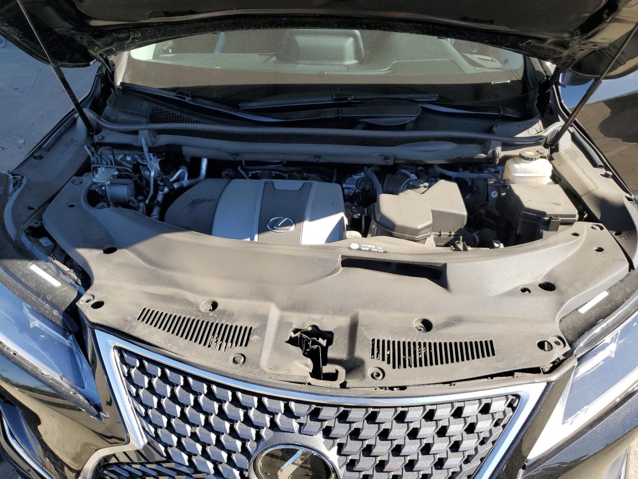 2022 Lexus RX VIN 2T2HZMAA1NC254381 Copart auction photo, front end damage thumbnail 14