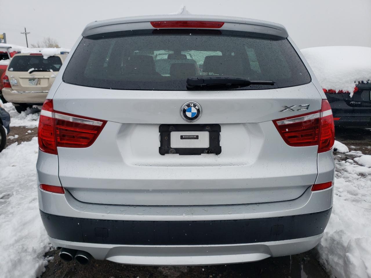 2014 BMW X3 VIN 5UXWX9C5XE0D34451 Copart auction photo, front end / minor dent/scratches damage thumbnail 6