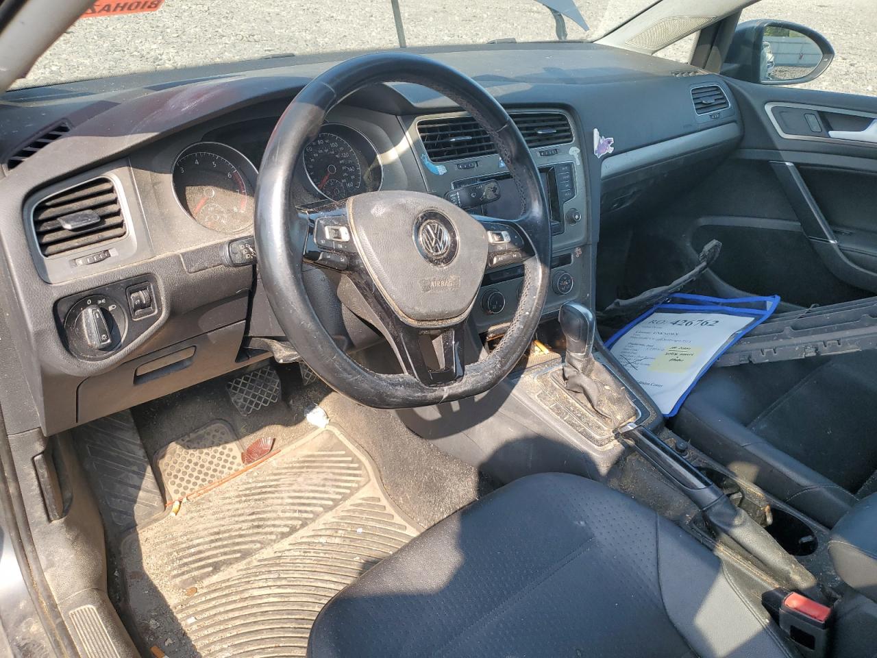 2015 Volkswagen Golf VIN 3VWC17AUXFM502747 Copart auction photo, front end damage thumbnail 8