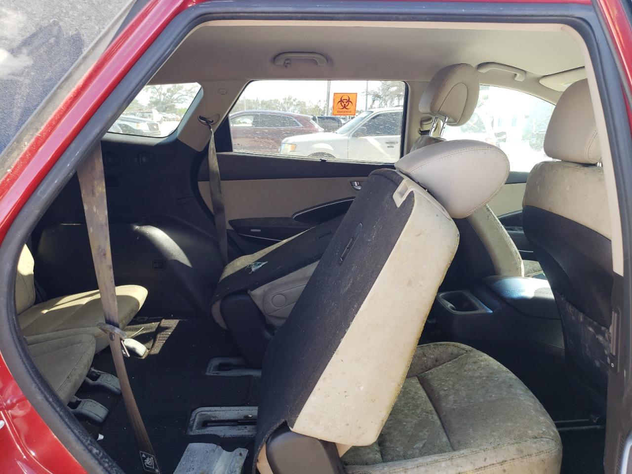 2017 Hyundai Santa Fe VIN KM8SNDHF4HU217707 Copart auction photo, water/flood damage thumbnail 11