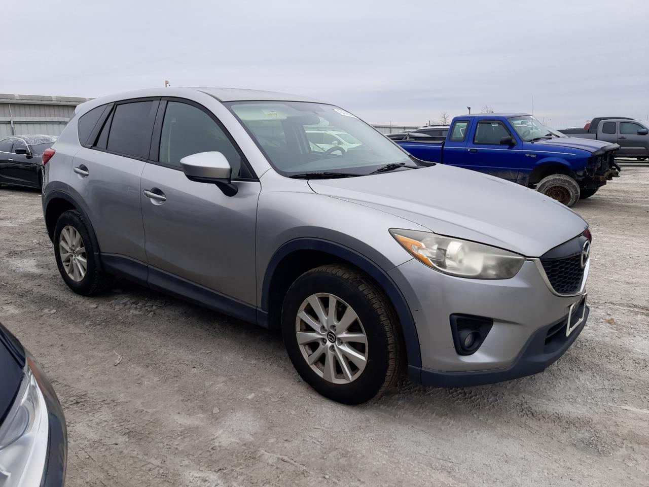 2013 Mazda CX-5 VIN JM3KE2CEXD0148537 Copart auction photo, side / rear end damage thumbnail 4