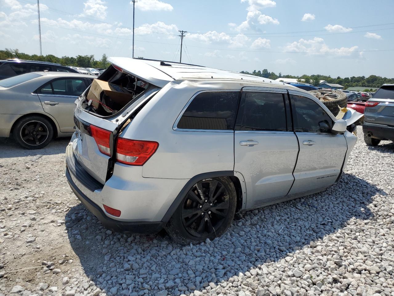 2012 Jeep Grand Cherokee VIN 1C4RJEAG4CC313911 Copart auction photo, all over damage thumbnail 3