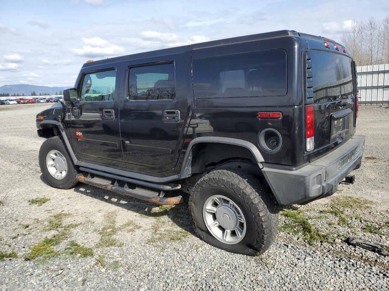 2005 Hummer H2 VIN 5GRGN23U35H119176 Copart auction photo, side damage thumbnail 2