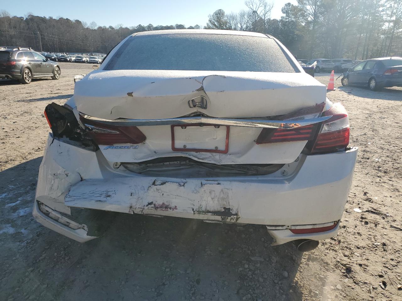 2016 Honda Accord VIN 1HGCR2F31GA198917 Copart auction photo, rear end damage thumbnail 6