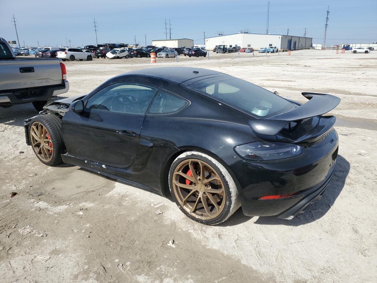 2020 Porsche Cayman VIN WP0AC2A83LK289671 Copart auction photo, front end damage thumbnail 2