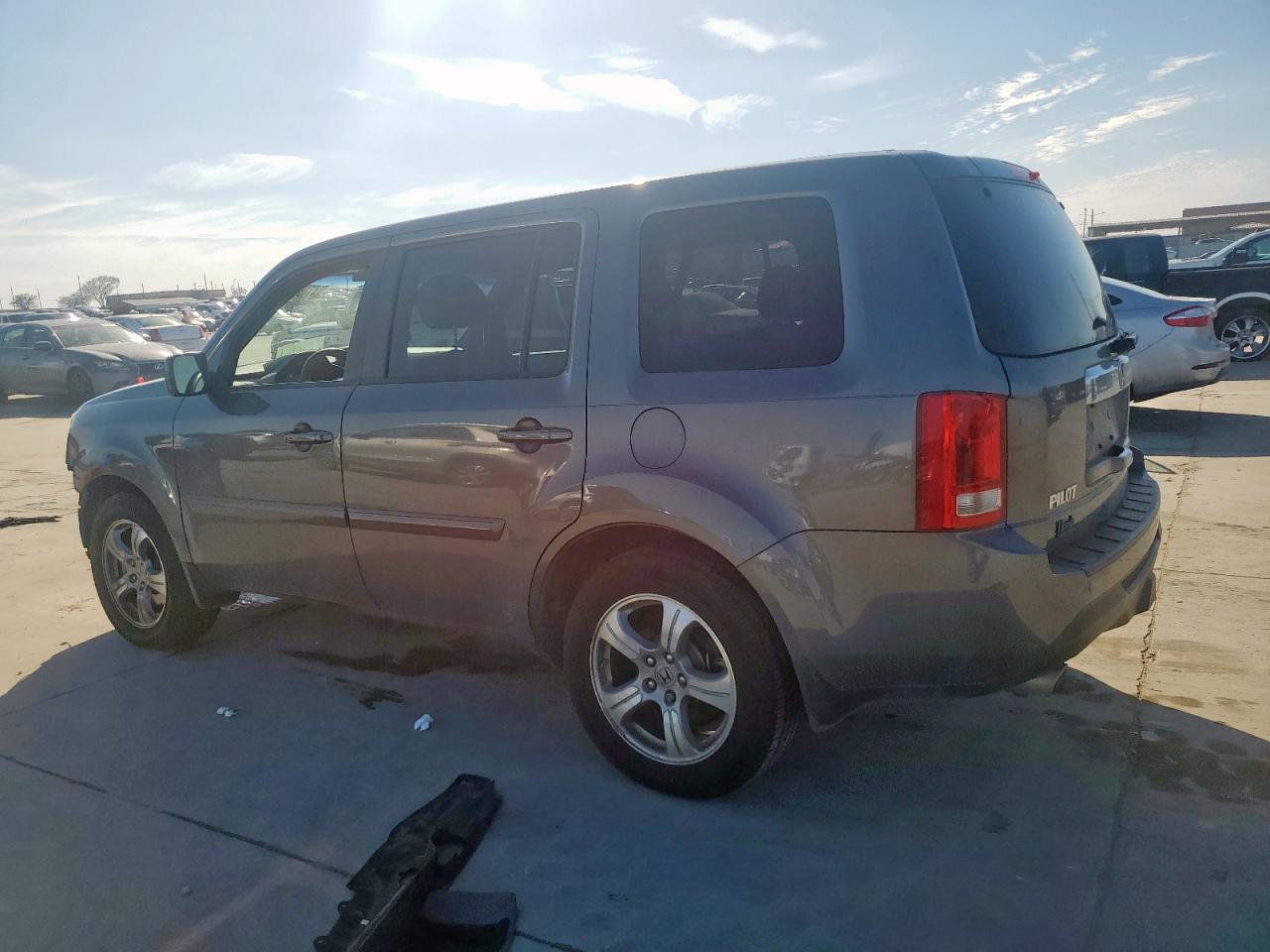 2013 Honda Pilot VIN 5FNYF3H7XDB031008 Copart auction photo, front end damage thumbnail 2
