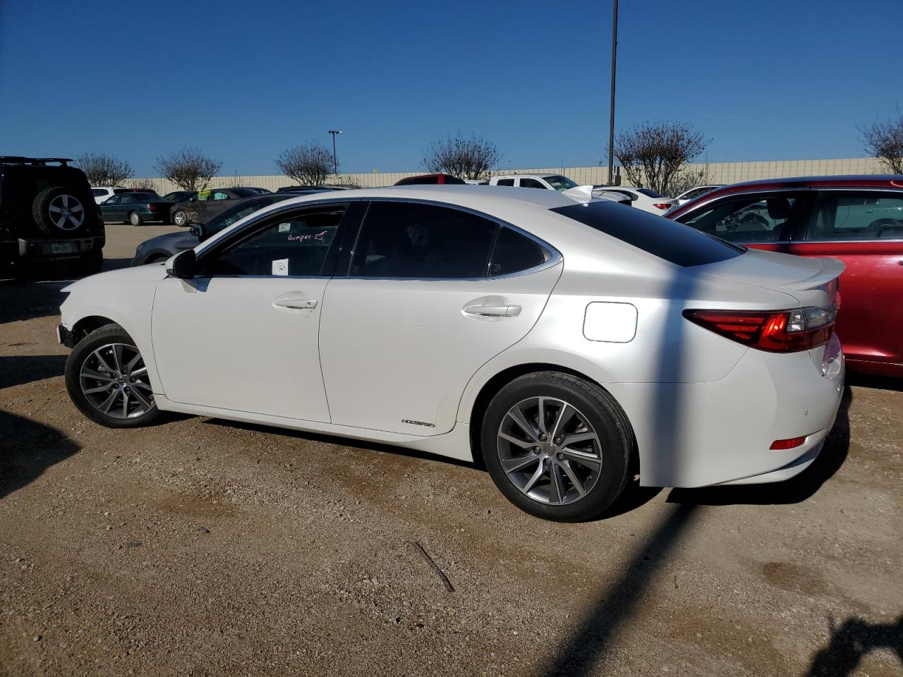 2017 Lexus ES VIN JTHBW1GG3H2147251 Copart auction photo, front end / side damage thumbnail 2