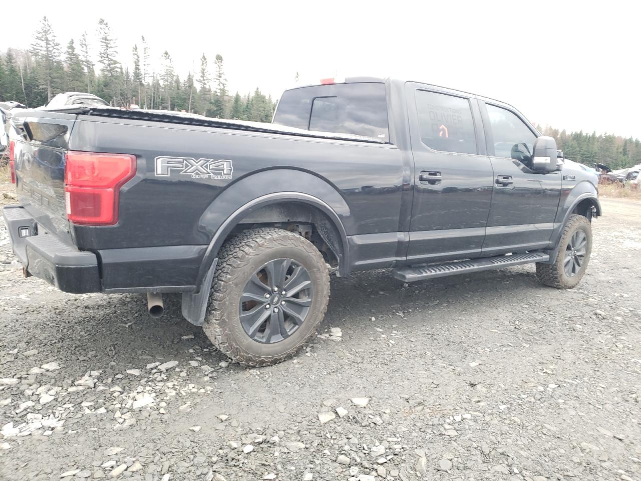 2020 Ford F-150 VIN 1FTFW1E4XLFB22473 Copart auction photo, front end damage thumbnail 3