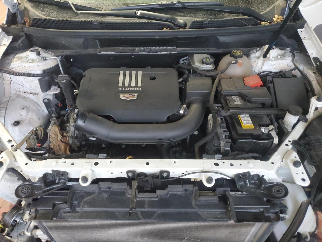 2021 Cadillac XT5 VIN 1GYKNCR47MZ154265 Copart auction photo, front end damage thumbnail 12