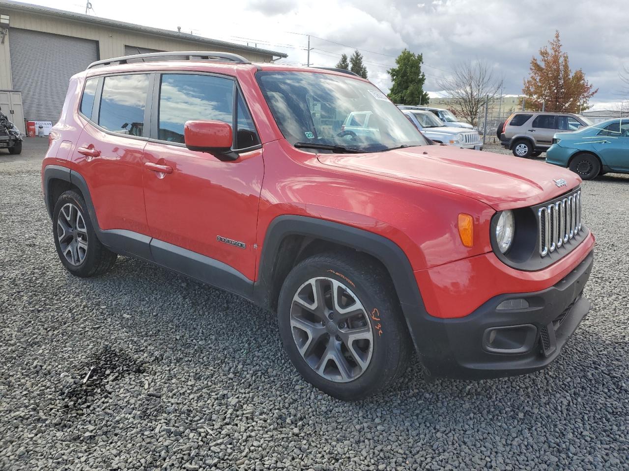 2015 Jeep Renegade VIN ZACCJBBT8FPB28924 Copart auction photo, rear end damage thumbnail 4