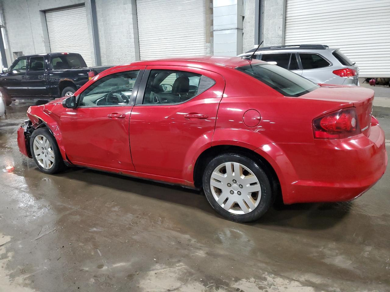 2013 Dodge Avenger VIN 1C3CDZAB0DN720742 Copart auction photo, front end / side damage thumbnail 2