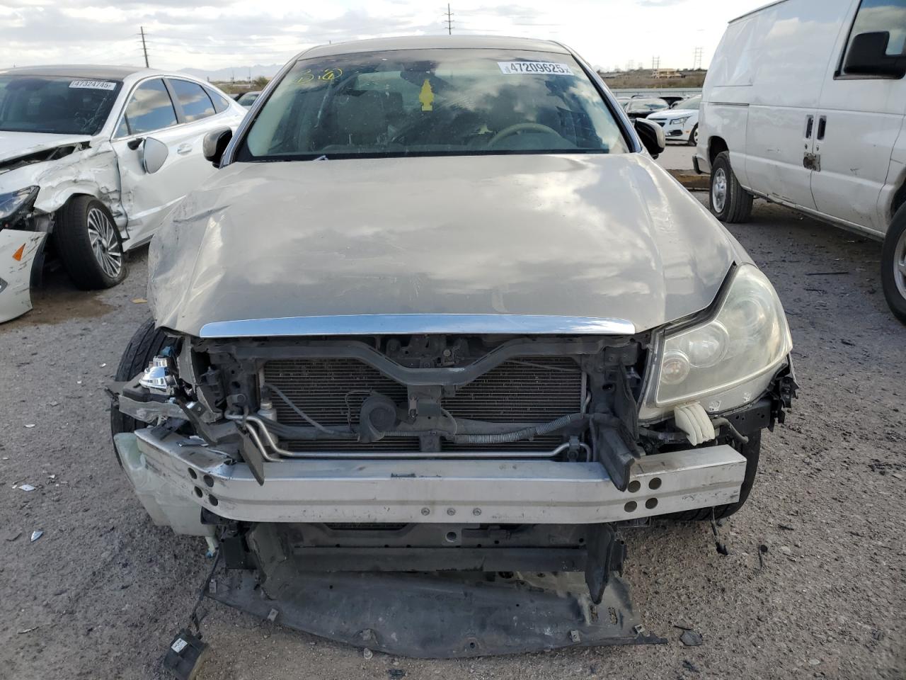 2008 Infiniti M VIN JNKAY01E48M601423 Copart auction photo, undercarriage / front end damage thumbnail 5
