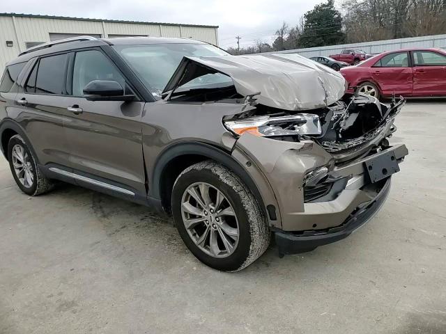 2021 Ford Explorer VIN 1FMSK7FHXMGB50814 Copart auction photo, front end damage thumbnail 11