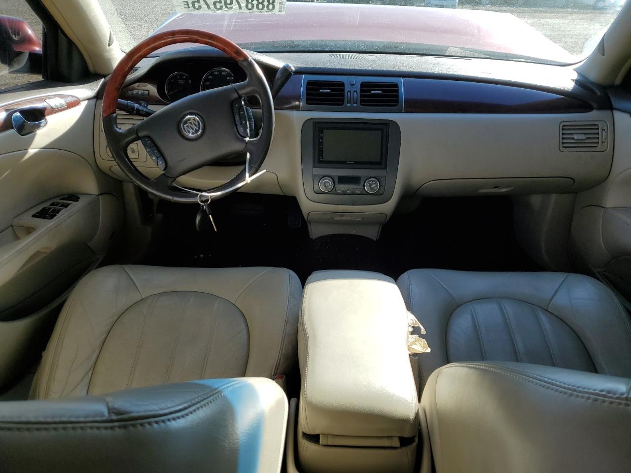 2009 Buick Lucerne VIN 1G4HD57MX9U143231 Copart auction photo, front end damage thumbnail 8