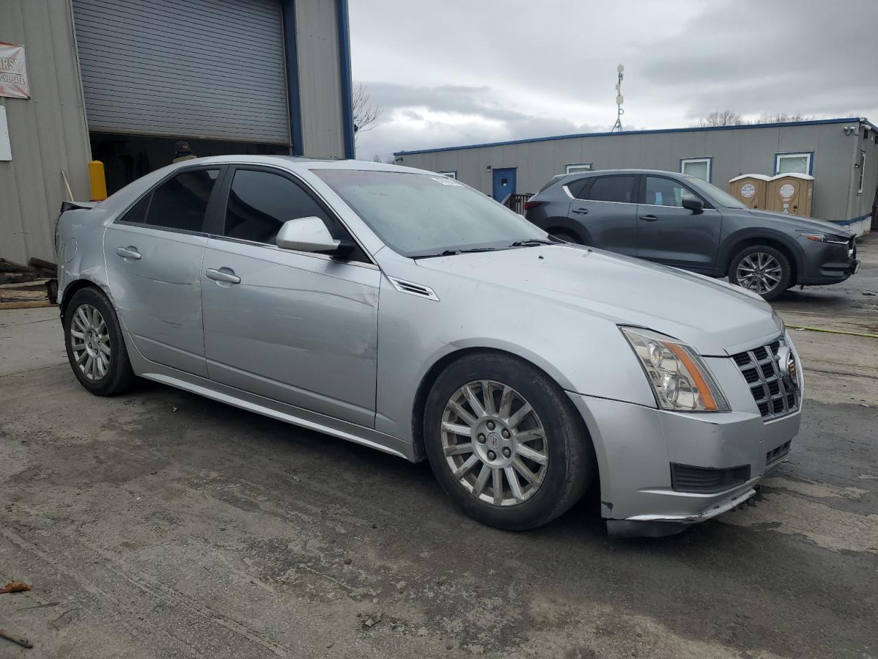 2012 Cadillac CTS VIN 1G6DH5E50C0136681 Copart auction photo, rear end / side damage thumbnail 4
