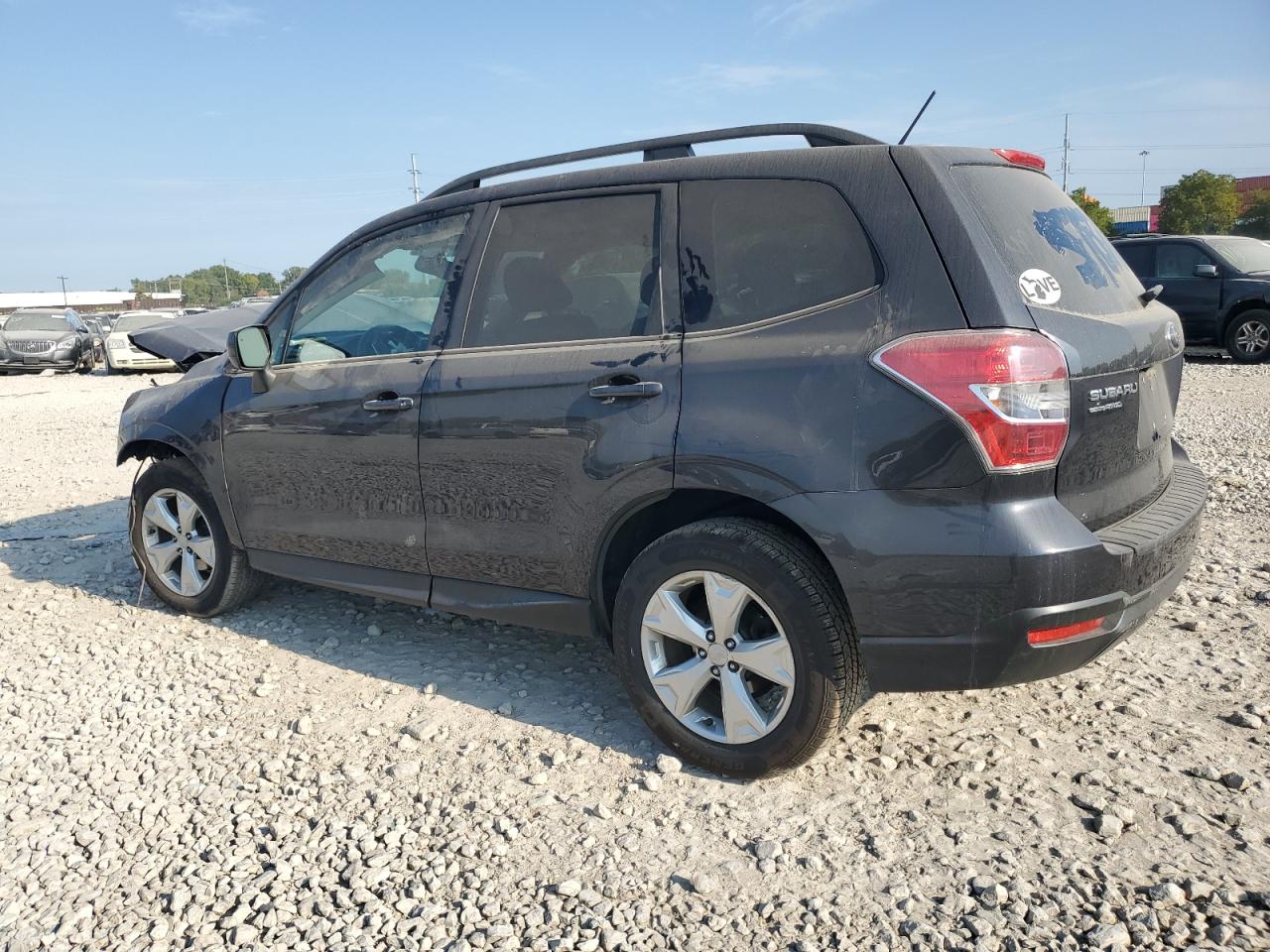 2014 Subaru Forester VIN JF2SJADC8EH515760 Copart auction photo, front end damage thumbnail 2