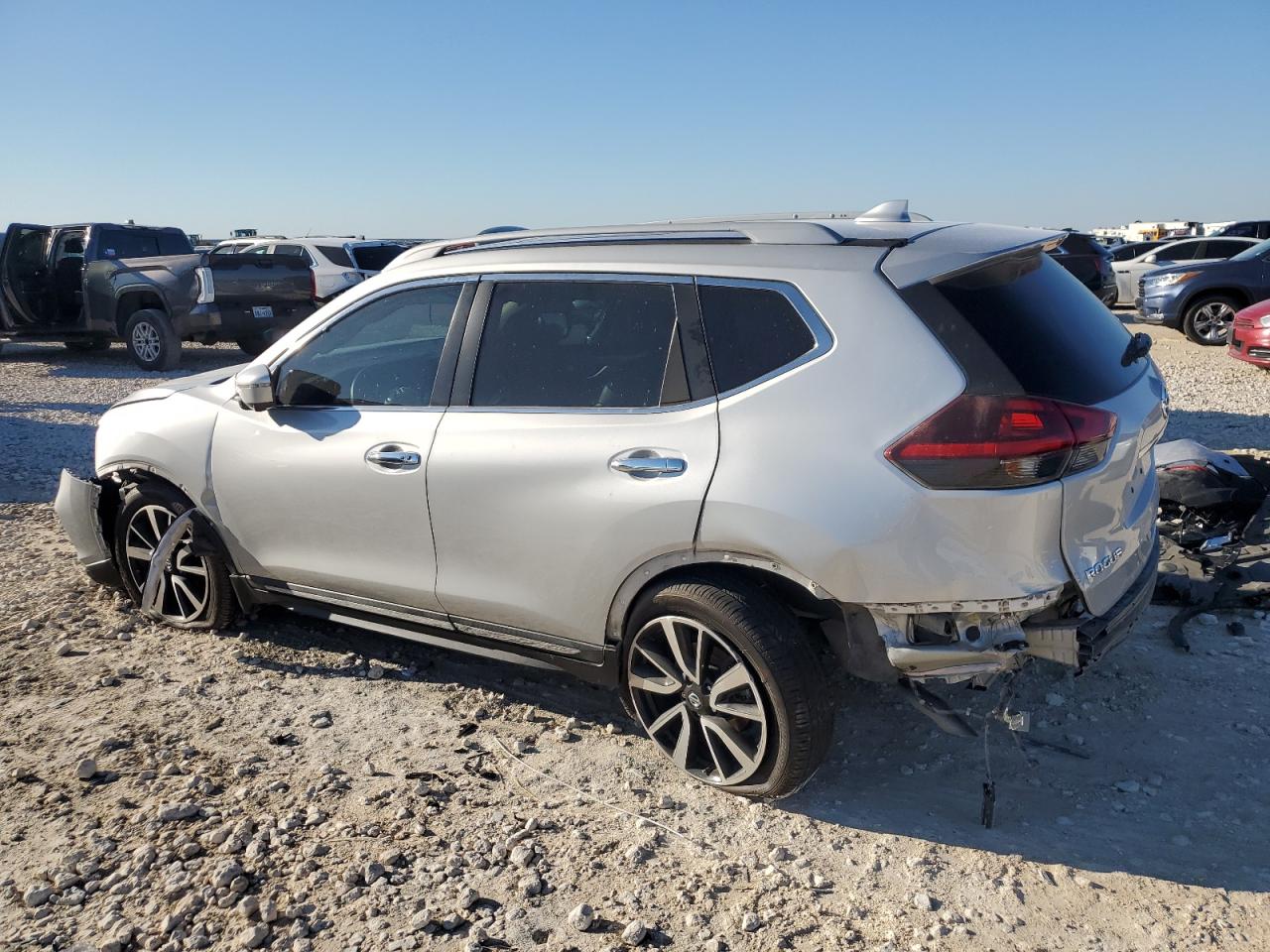 2020 Nissan Rogue VIN 5N1AT2MT2LC727635 Copart auction photo, all over damage thumbnail 2