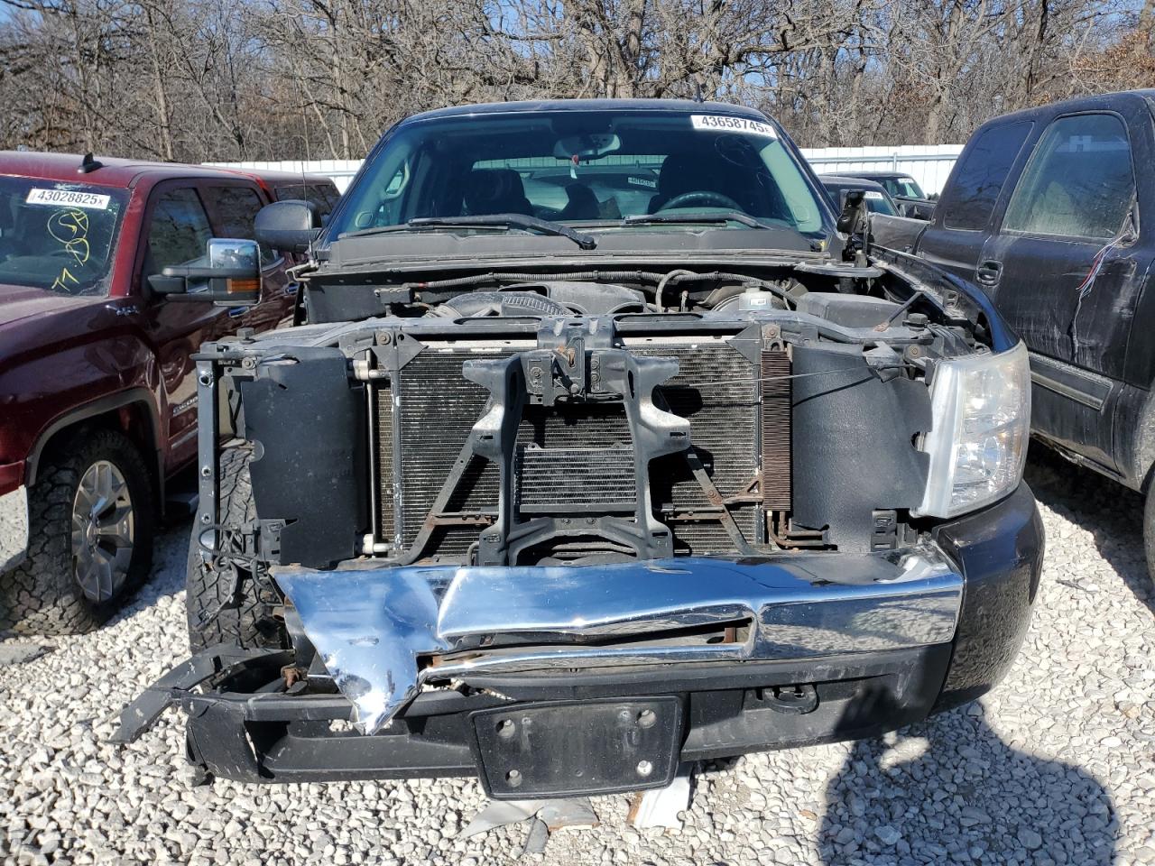 2009 Chevrolet Silverado VIN 1GCEK19C69Z251150 Copart auction photo, front end damage thumbnail 5