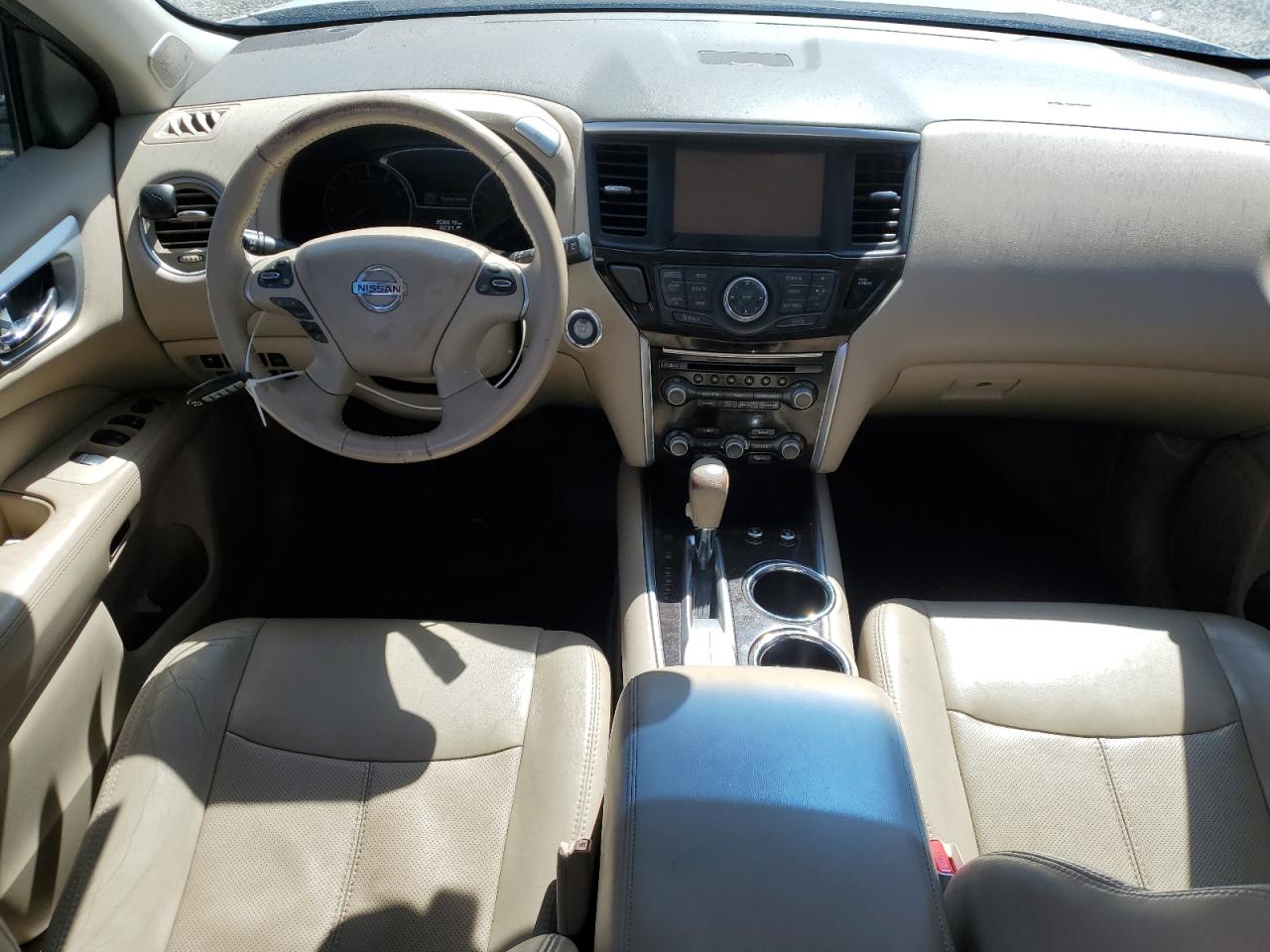 2014 Nissan Pathfinder VIN 5N1AR2MN7EC672439 Copart auction photo, front end / side damage thumbnail 8
