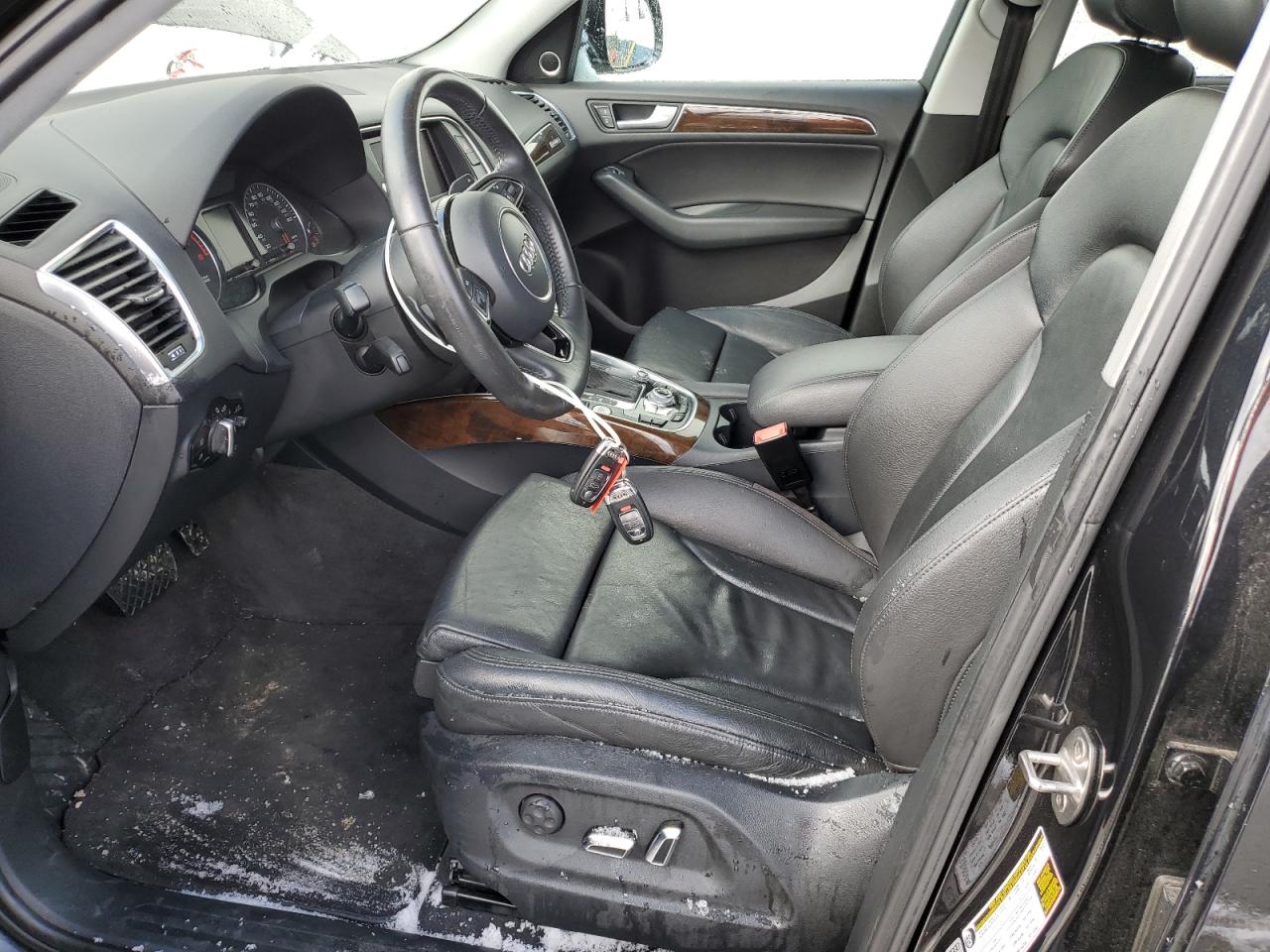 2013 Audi Q5 VIN WA1LFAFP9DA091348 Copart auction photo, front end damage thumbnail 7