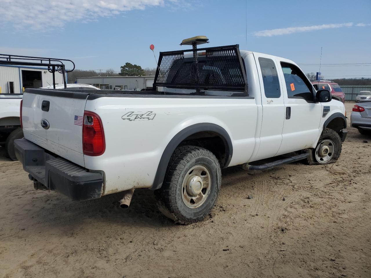 2008 Ford F250 VIN 1FTSX21508EC92855 Copart auction photo, front end damage thumbnail 3