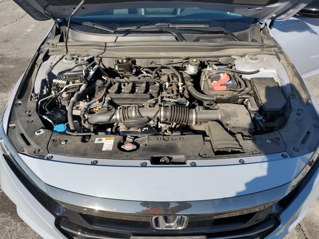 2021 Honda Accord VIN 1HGCV1F35MA070178 Copart auction photo, rear end damage thumbnail 12