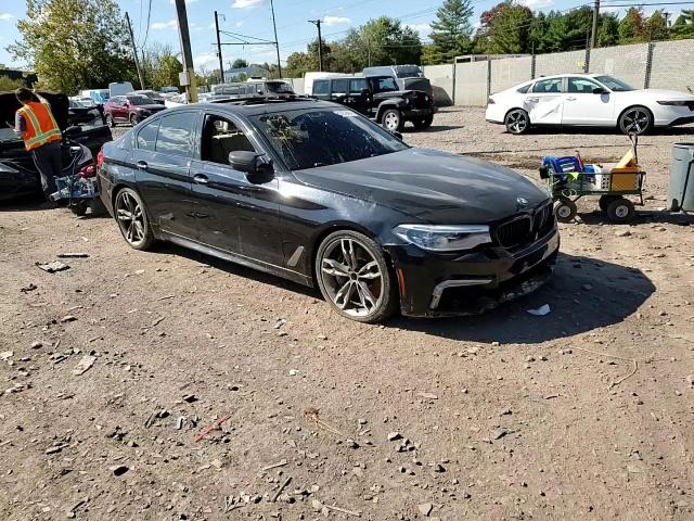 2018 BMW M5 VIN WBAJB9C54JB287050 Copart auction photo, rear end damage thumbnail 10