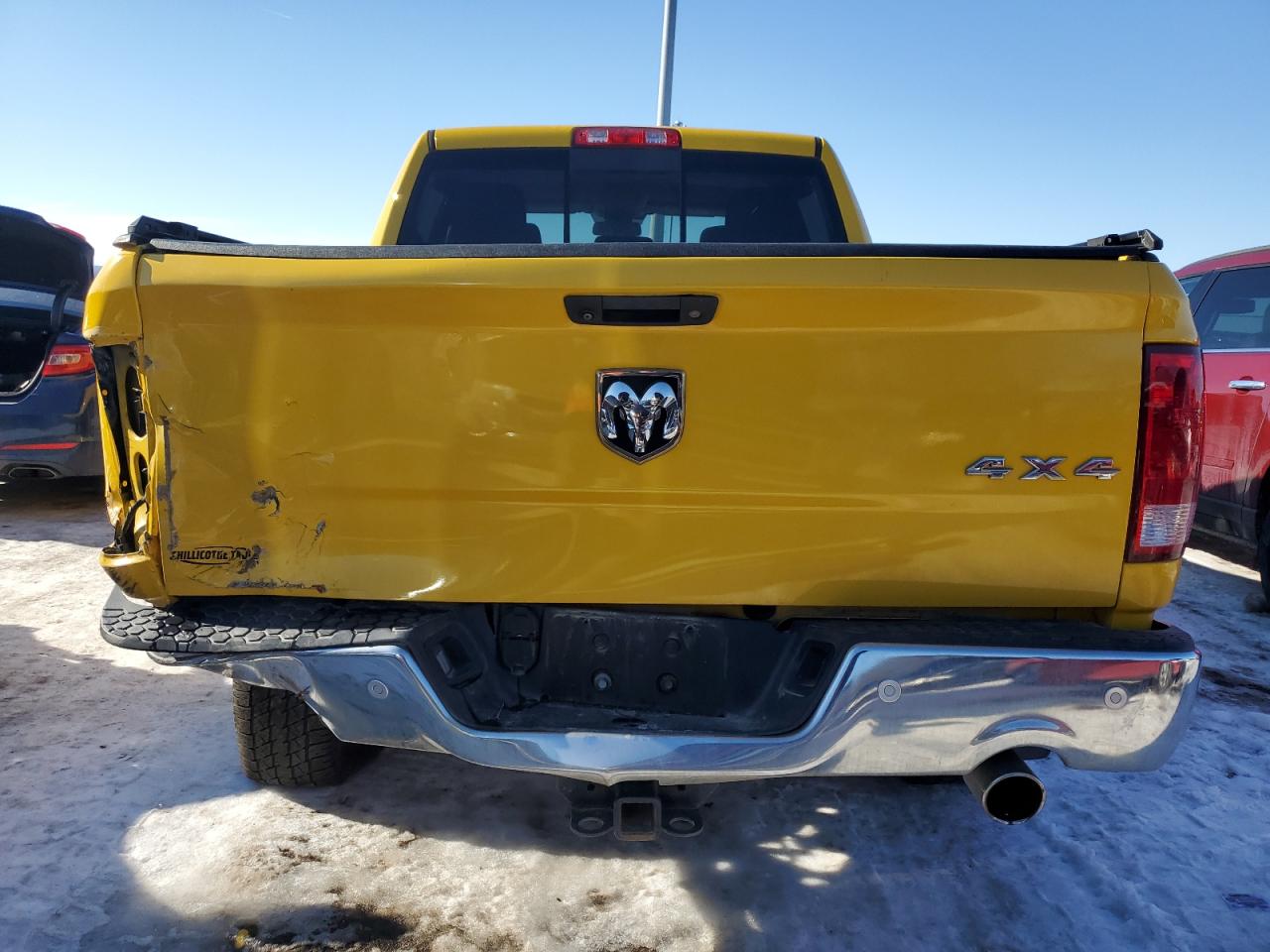 2016 RAM 1500 VIN 3C6RR7LT2GG246234 Copart auction photo, rear end damage thumbnail 6
