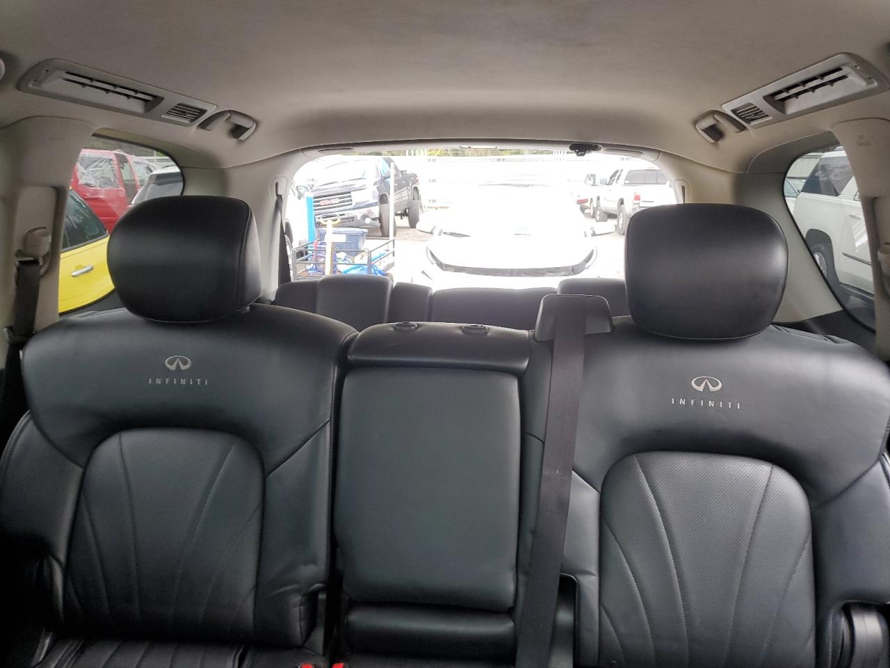 2013 Infiniti QX56 VIN JN8AZ2NC2D9350227 Copart auction photo, rear end / front end damage thumbnail 10