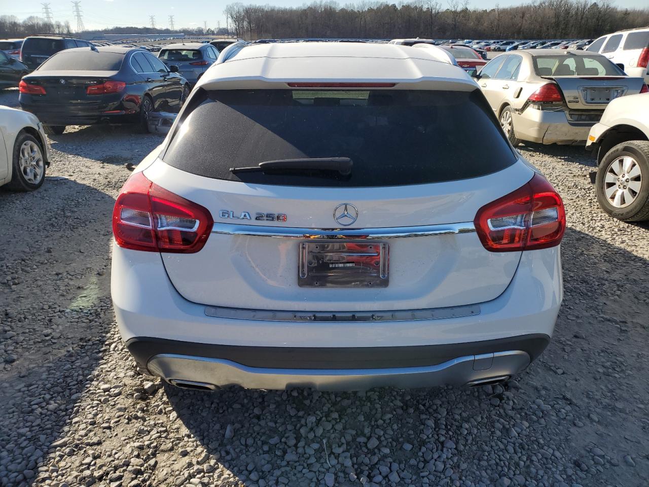 2019 Mercedes-Benz GLA-klasse VIN WDCTG4EB2KU014529 Copart auction photo, all over / side damage thumbnail 6