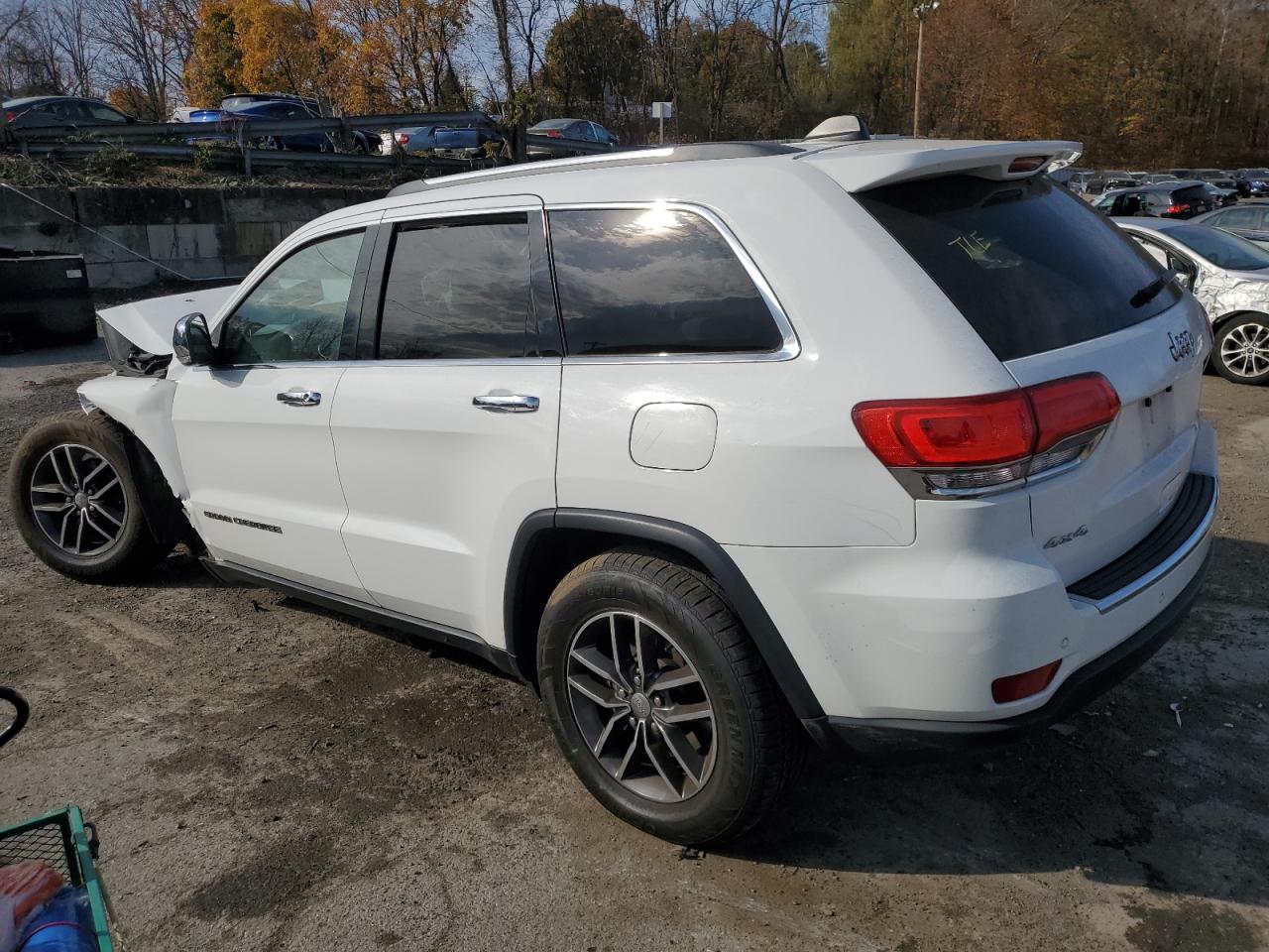 2018 Jeep Grand Cherokee VIN 1C4RJFBG8JC322225 Copart auction photo, all over damage thumbnail 2