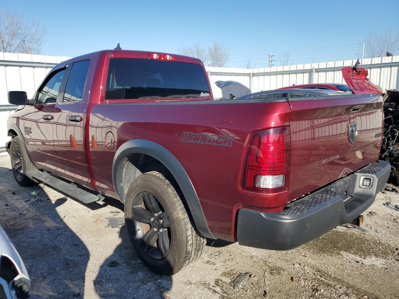 2021 RAM 1500 VIN 1C6RR7GG4MS513861 Copart auction photo, front end damage thumbnail 2