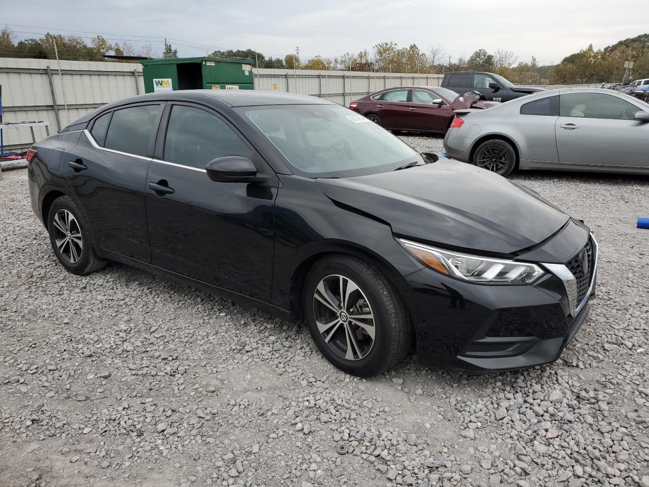 2021 Nissan Sentra VIN 3N1AB8CV2MY318348 Copart auction photo, front end damage thumbnail 4
