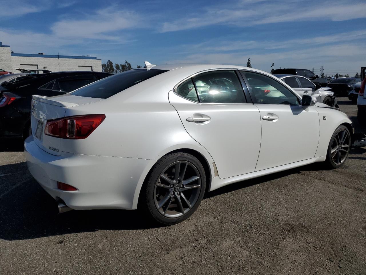 2011 Lexus IS VIN JTHBF5C22B5144025 Copart auction photo, front end damage thumbnail 3
